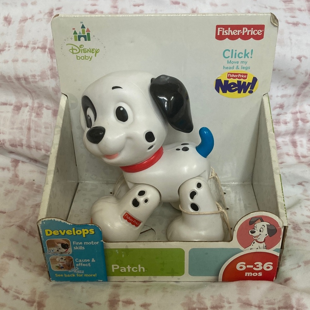 New- Fisher-Price Disney Amazing Animals 101 Dalmatians Patch Puppy Dog